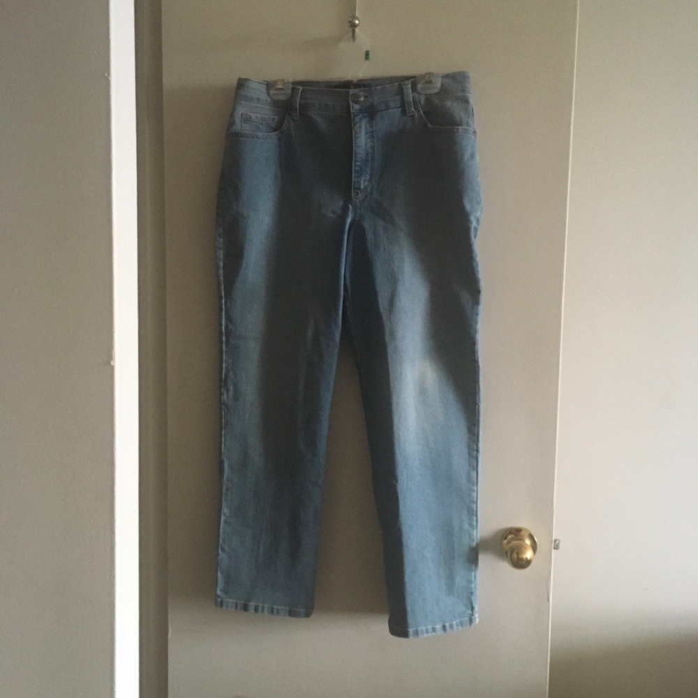 Gloria Vanderbilt Blue Boyfriend Jeans Classic Fit